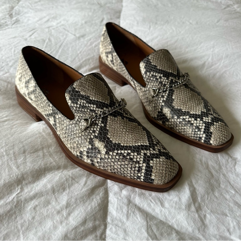 SARTO by Franco Sarto Basha Chain Square Toe Loafer